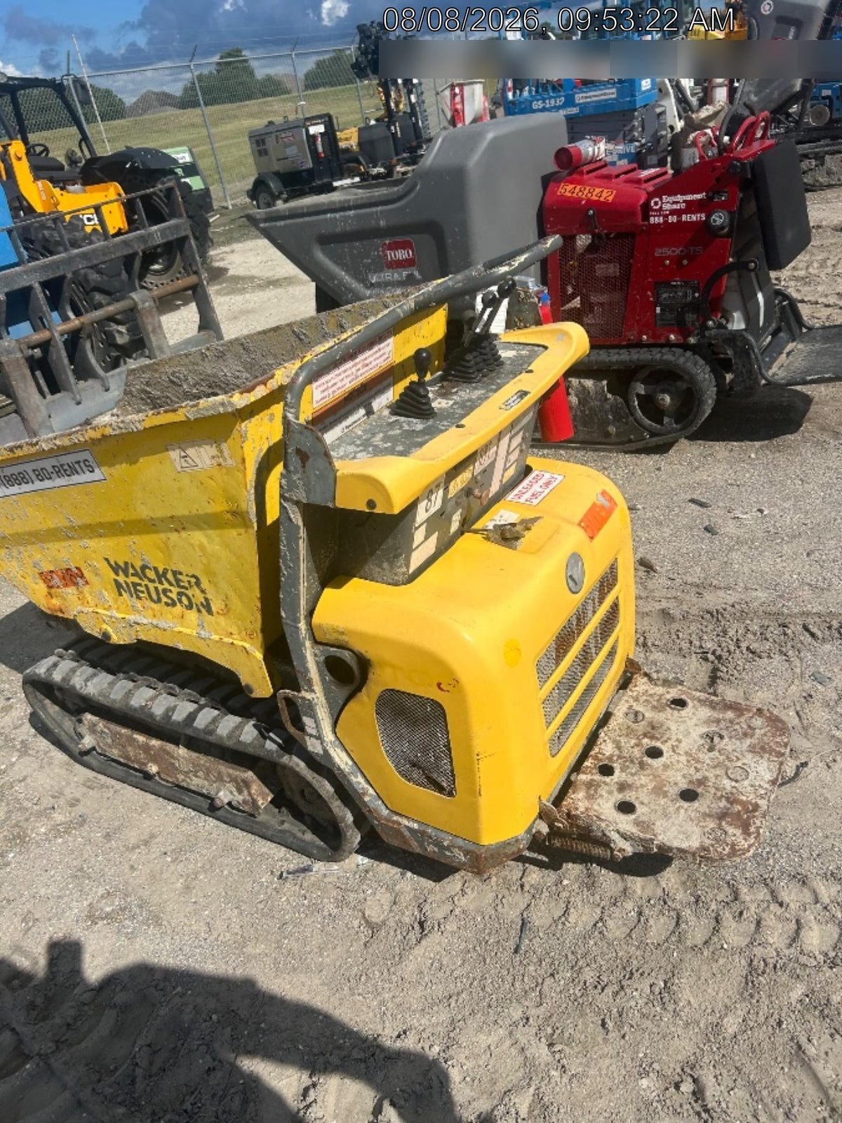 2019 WACKER NEUSON DT08