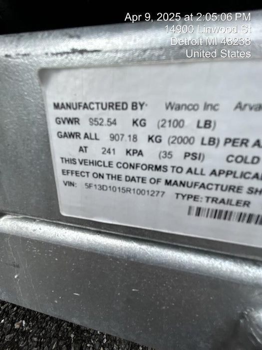2024 Wanco WLTT-4MM4K Diesel, Deep Sea Controller, Shore Power Plug, Auto Start, (4) 350W LED Floodlights, 4kW Generator, 60 Gal Fuel Tank, 2" Ball, T3