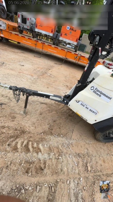 2023 Generac MLT2 Diesel, Flex Switch 120V Input, Powerzone Controller, 
(4) 320W LED Lights, 4kW Generator, 39.9 Gal Fuel Tank, 2" Ball, T3