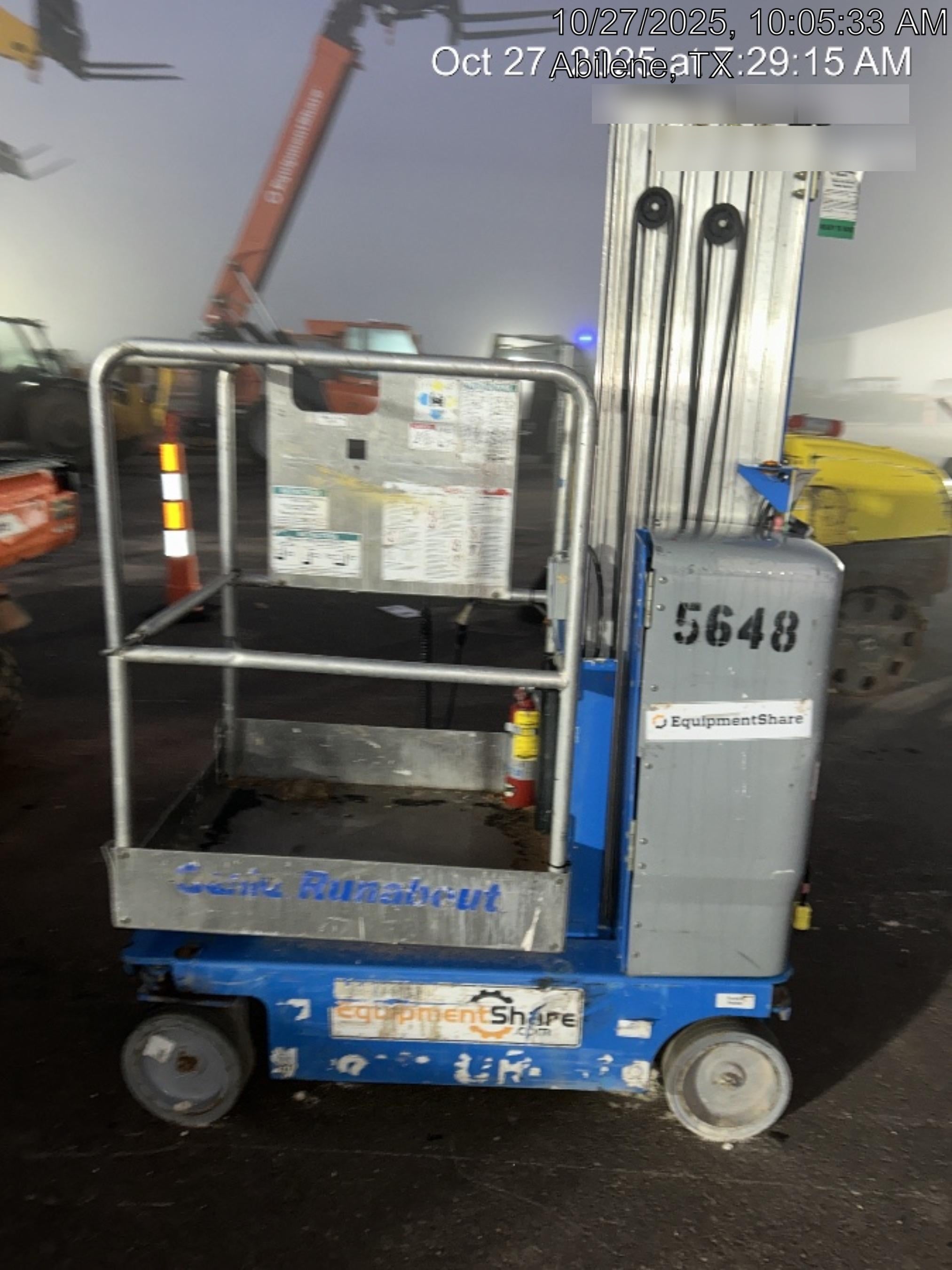 2017 GENIE GR-20