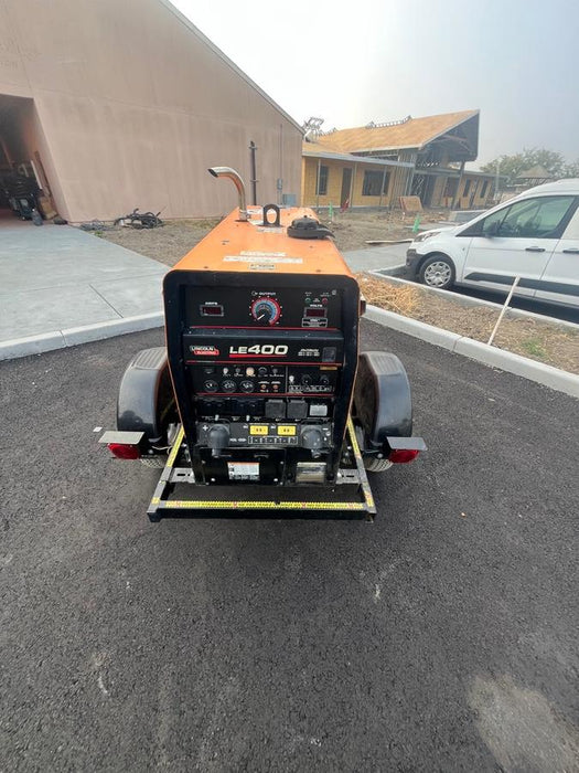 2022 Lincoln Electric LE400 Kubota V1505, Trlr, Cable Rack, Light Kit, ES Decals, T3