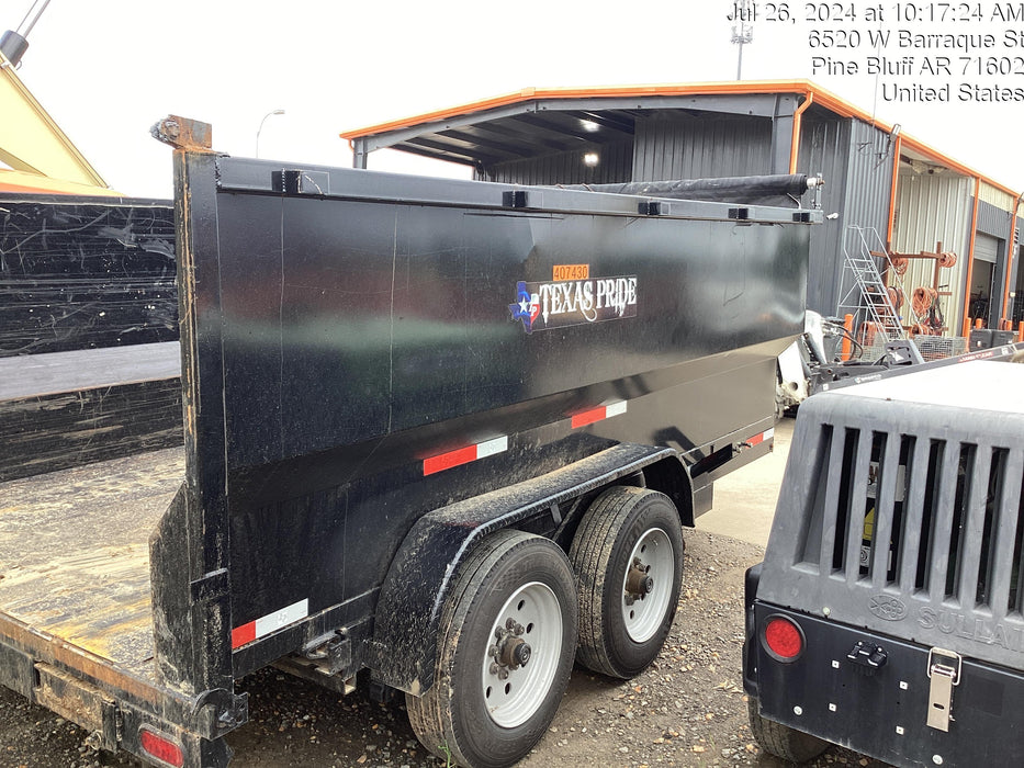 2024 TEXAS PRIDE TRAILERS DT714416KBP