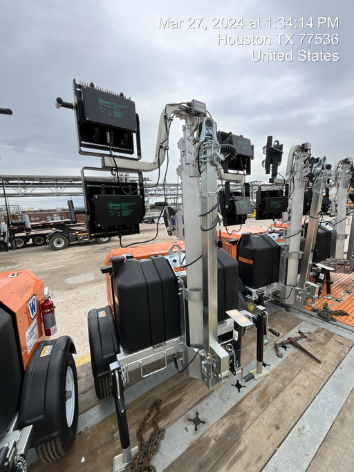 2024 Wanco WLTT-4MM4K Diesel, Deep Sea Controller, Shore Power Plug, Auto Start, (4) 350W LED Floodlights, 4kW Generator, 60 Gal Fuel Tank, 2" Ball, T3