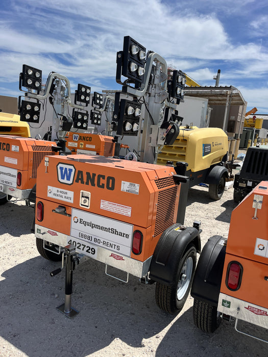 2024 Wanco WLTT-4MM4K Diesel, Deep Sea Controller, Shore Power Plug, Auto Start, (4) 350W LED Floodlights, 4kW Generator, 60 Gal Fuel Tank, 2" Ball, T3