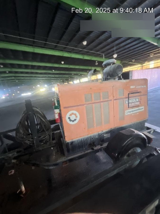 2021 Lincoln Electric Vantage 549X Ready Pak 3, ORANGE (includes trailer, cable rack, fender light kit)