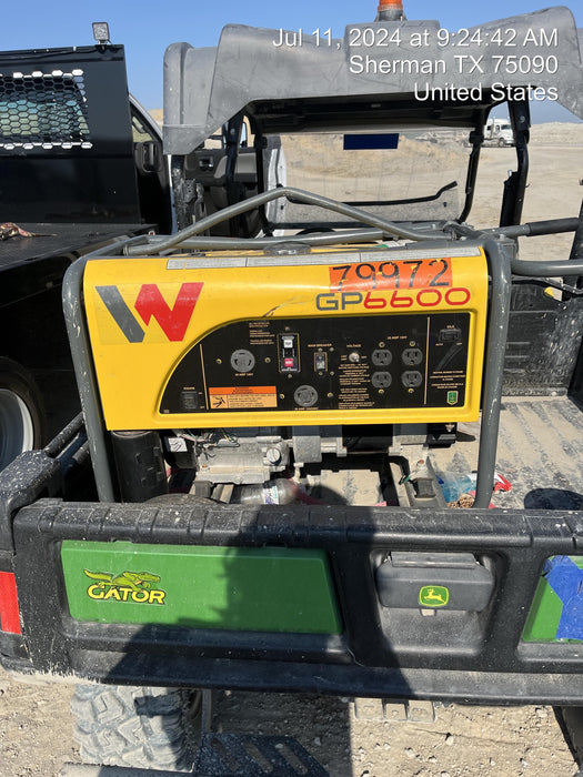 2020 WACKER NEUSON GP6600A