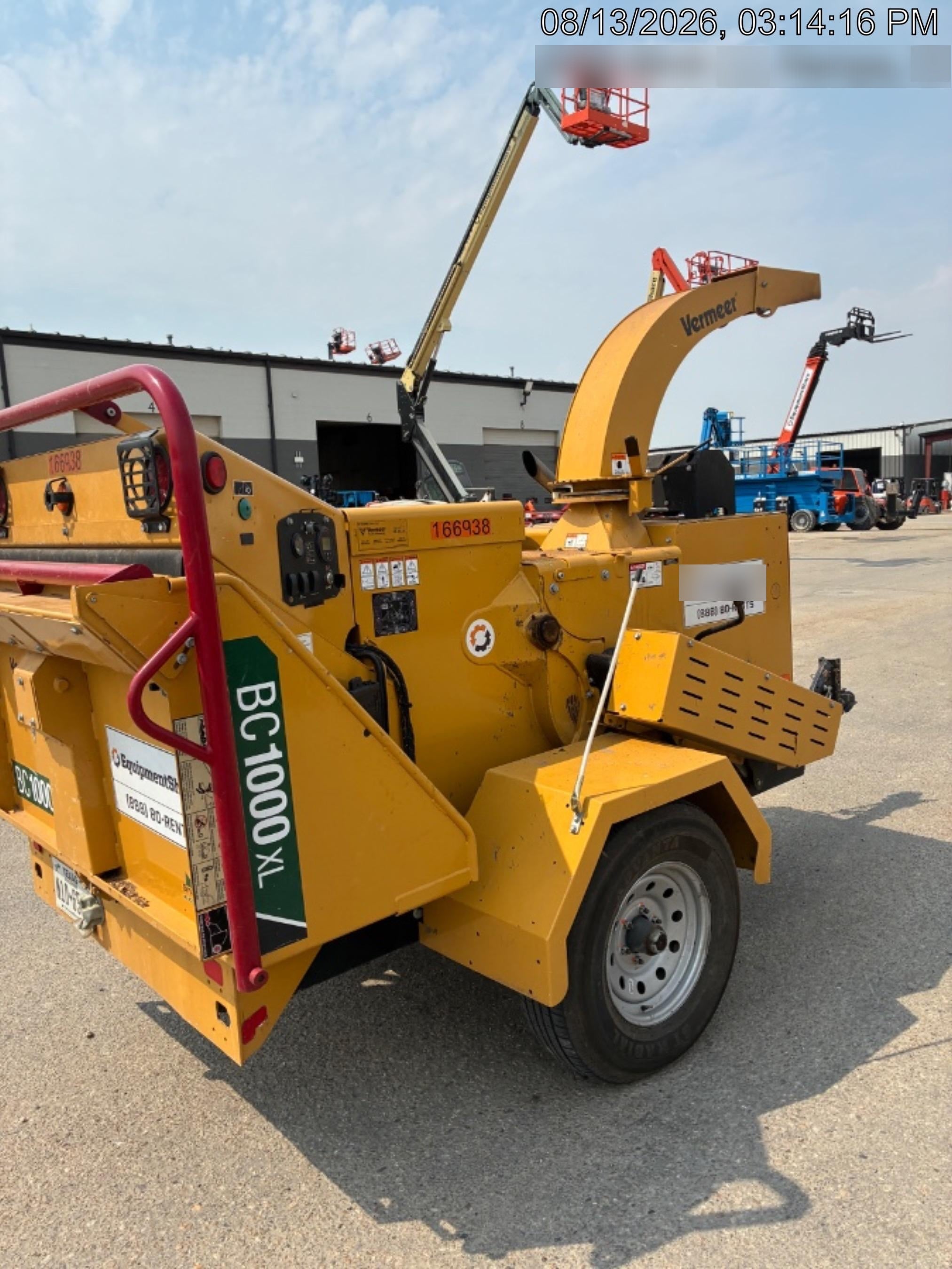 2021 VERMEER BC1000XL Diesel