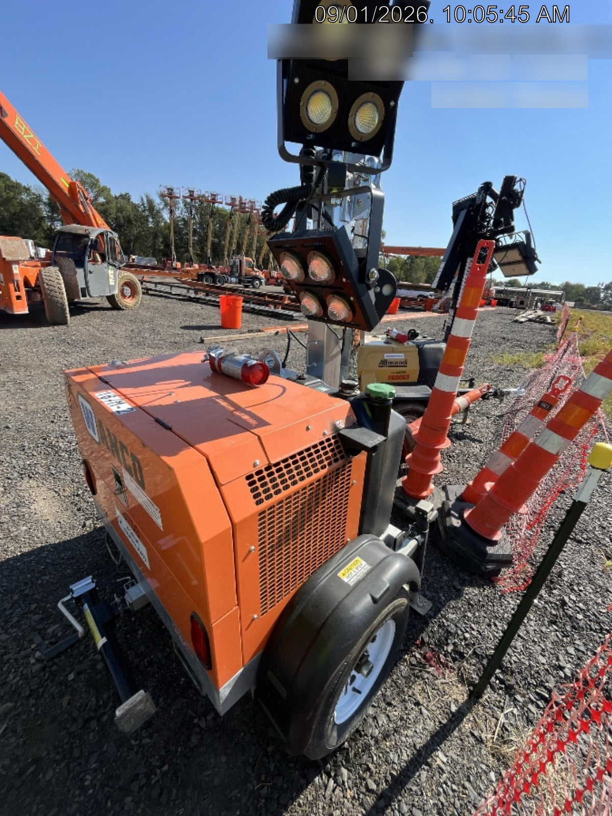 2024 Wanco WLTT-4MM4K Diesel, Deep Sea Controller, Shore Power Plug, Auto Start, (4) 350W LED Floodlights, 4kW Generator, 60 Gal Fuel Tank, 2" Ball, T3