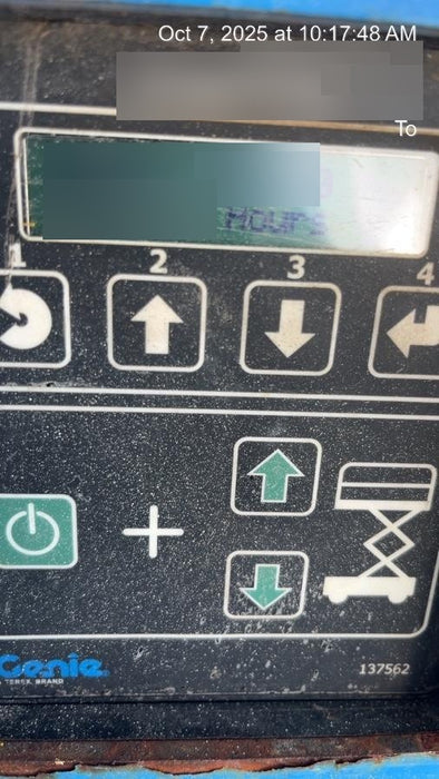 2019 Genie GS-1930 Fixed Rails with Chain Entry