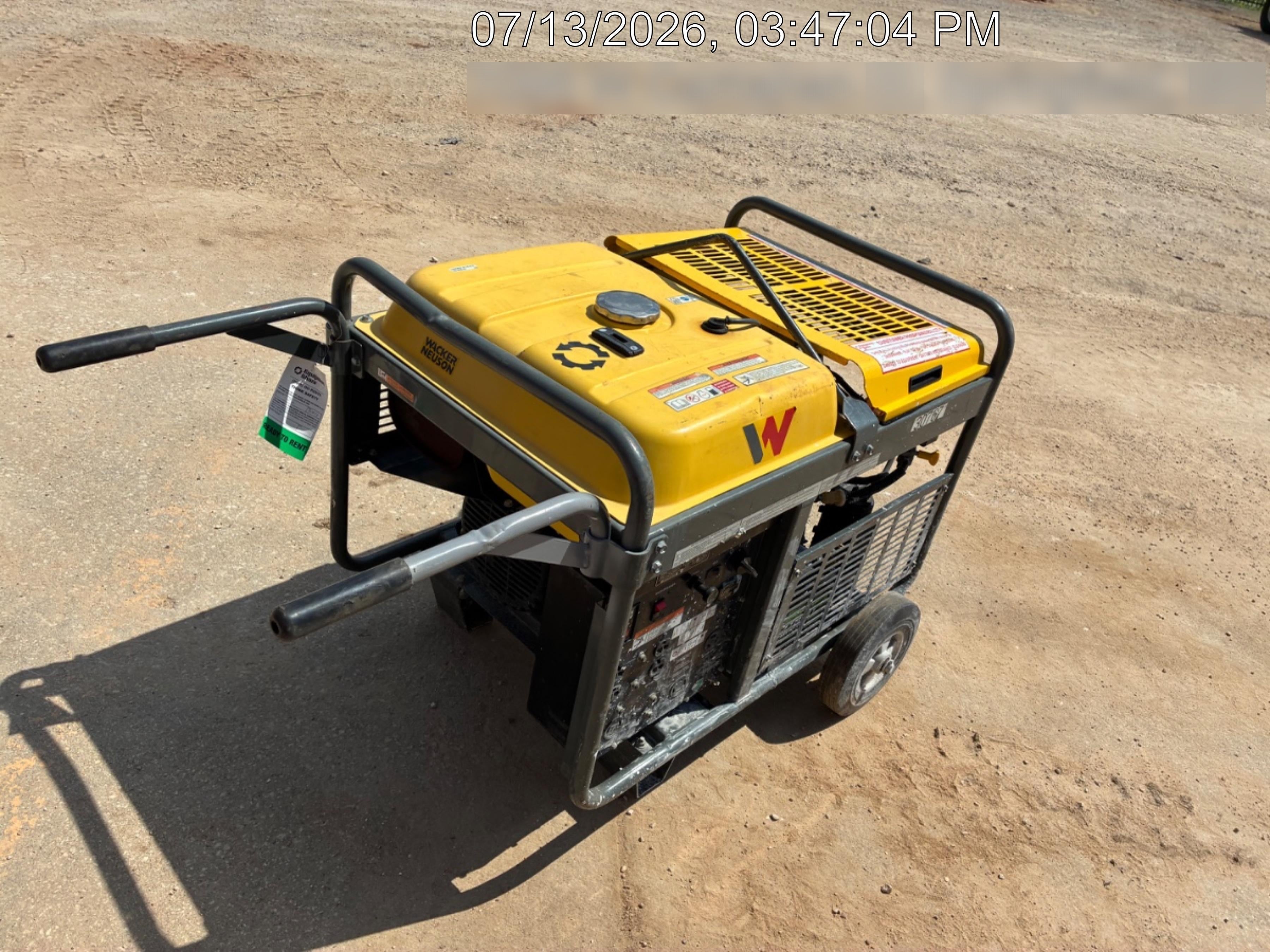 2019 WACKER NEUSON GPS9700A
