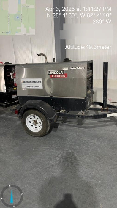 2024 Lincoln Electric LE400 Kubota V1505, Trlr, Cable Rack, Light Kit, ES Decals, T3