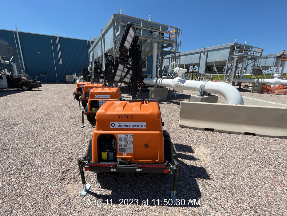 2023 Generac MLT2 Diesel, Flex Switch 120V Input, Powerzone Controller, (4) 320W LED Lights, 4kW Generator, 39.9 Gal Fuel Tank, 2" Ball, T3