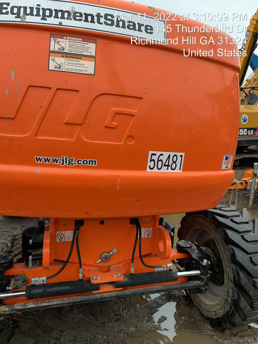 2020 JLG 860SJ Deutz Diesel Engine, FF Tires, Rotating Beacon, Panel Cradle Package