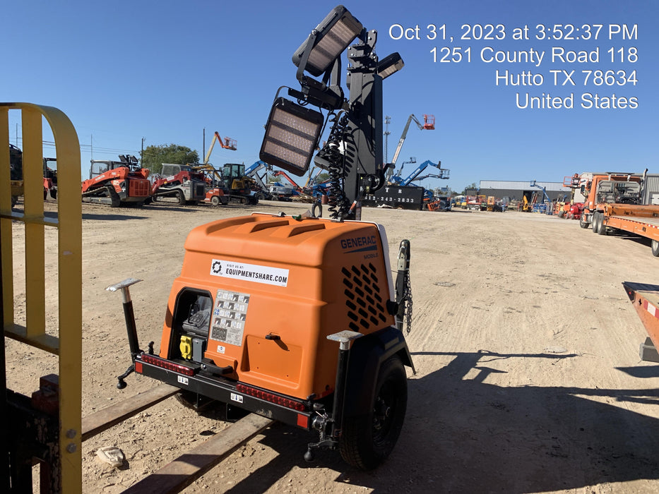 2023 Generac MLT2 Diesel, Flex Switch 120V Input, Powerzone Controller, (4) 320W LED Lights, 4kW Generator, 39.9 Gal Fuel Tank, 2" Ball, T3