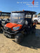Kubota RTV-X1140W-H 4wd Utility Cart, 4 Seat, Diesel, LED Strobe, Windshield Tempered Glass, Plastic Canopy, Wire Harness Kit, Backup Alarm