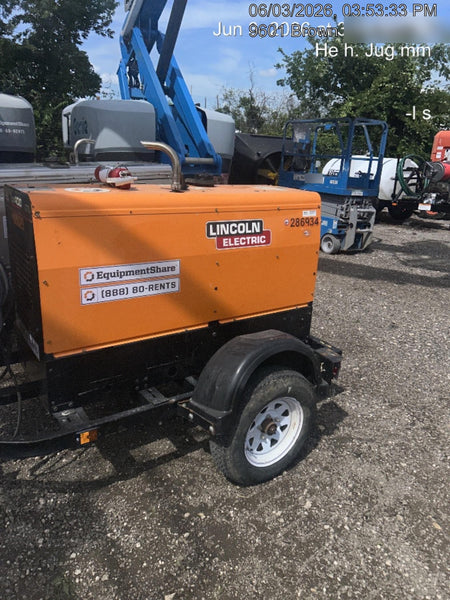 2022 Lincoln Electric LE400 Kubota V1505, Trlr, Cable Rack, Light Kit, ES Decals, T3