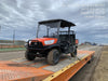 Kubota RTV-X1140WL-A 4WD, LED Strobe, Windshield Acrylic Clear, Plastic Canopy, Wire Harness Kit, Backup Alarm, Bed Liner