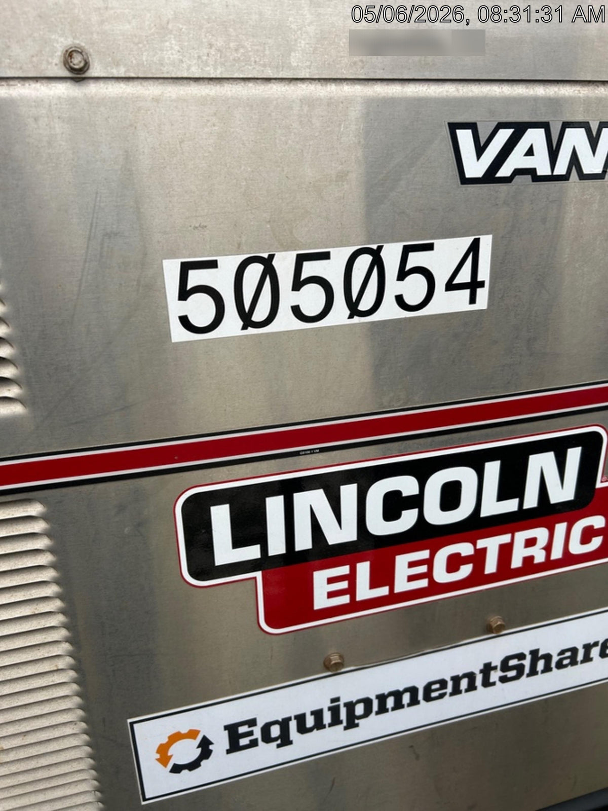 2025 LINCOLN ELECTRIC Vantage 549X