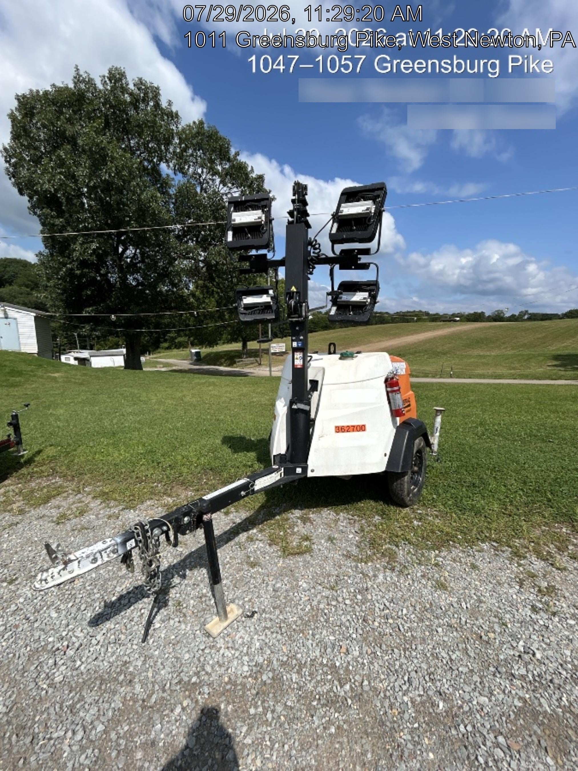 2023 Generac MLT2 Diesel, Flex Switch 120V Input, Powerzone Controller, 
(4) 320W LED Lights, 4kW Generator, 39.9 Gal Fuel Tank, 2" Ball, T3