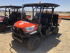 2022 Kubota RTV-X1140W-H Plastic Canopy, Windshield Acrylic Clear, LED Strobe Light, Wire Harness Kit, Back up Alarm