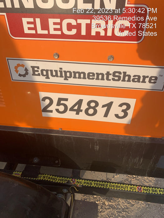 2022 Lincoln Electric Vantage 549X Crosslink Technology, Trailer Mounted, ES Decals, T3