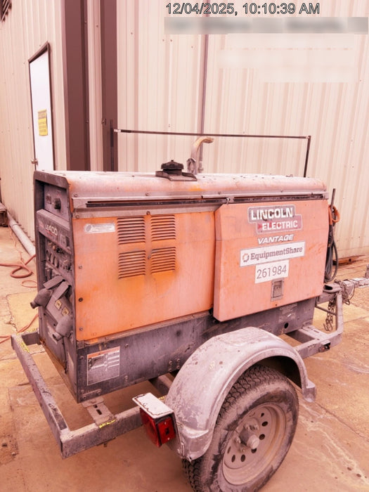 2022 Lincoln Electric LE400 Kubota V1505, Trlr, Cable Rack, Light Kit, ES Decals, T3