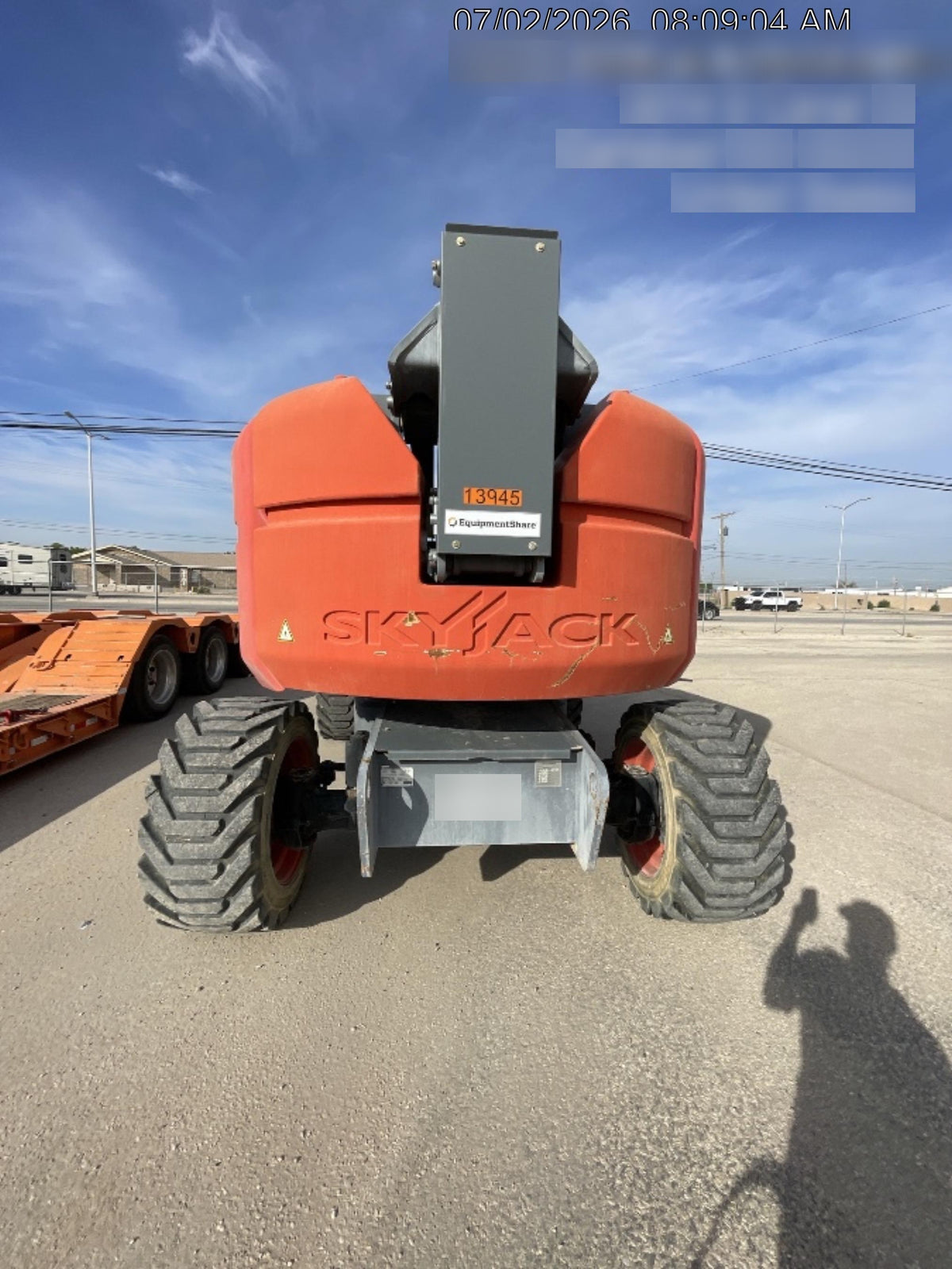 2018 SKYJACK SJ85 AJ