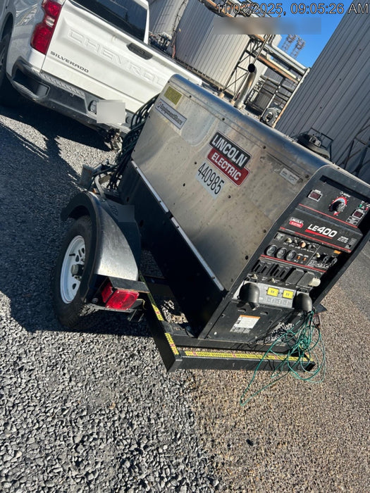2024 Lincoln Electric LE400 Kubota V1505, Trlr, Cable Rack, Light Kit, ES Decals, T3