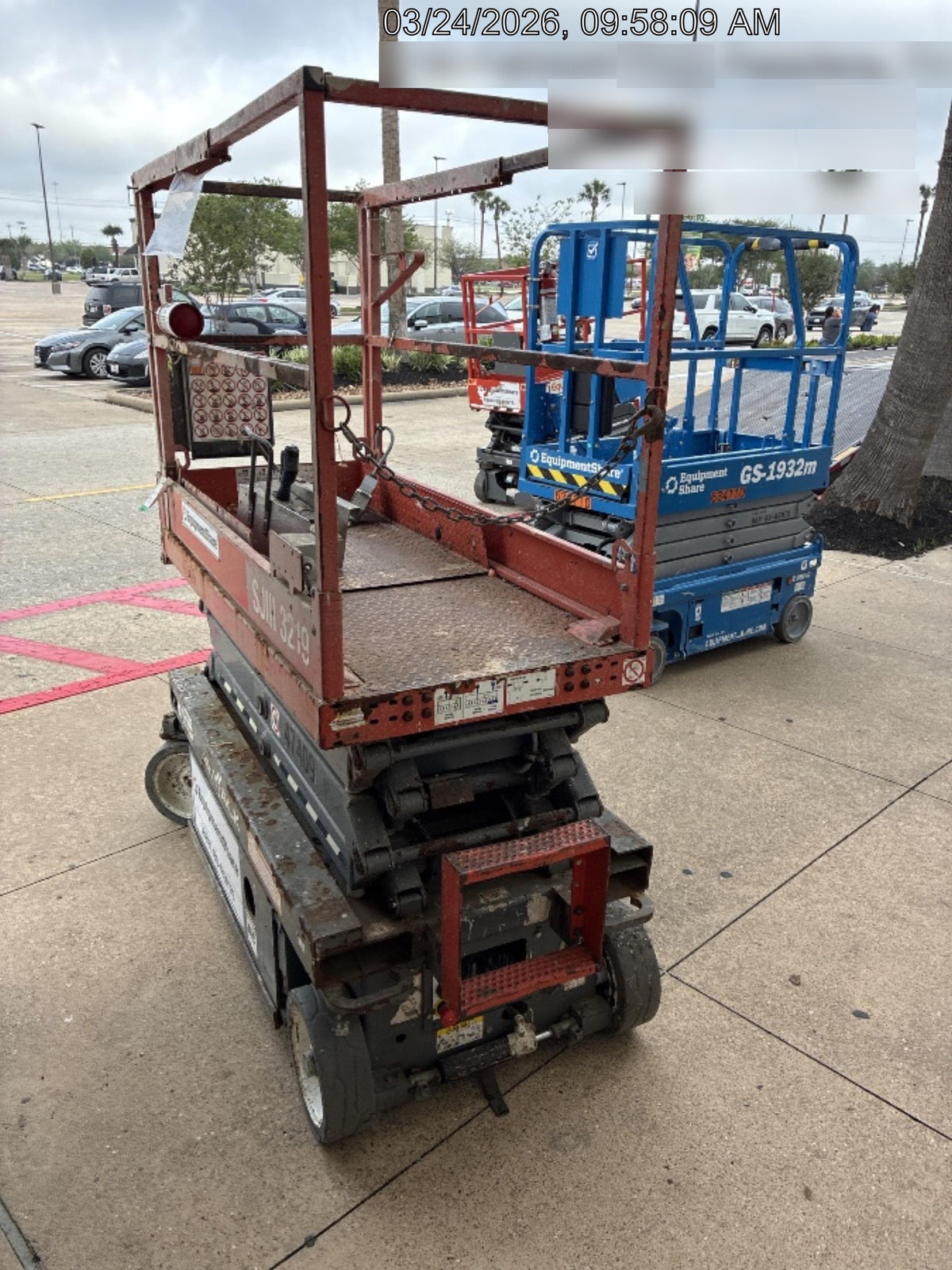 2019 Skyjack SJIII-3219 Standard Options, Trojan Batteries