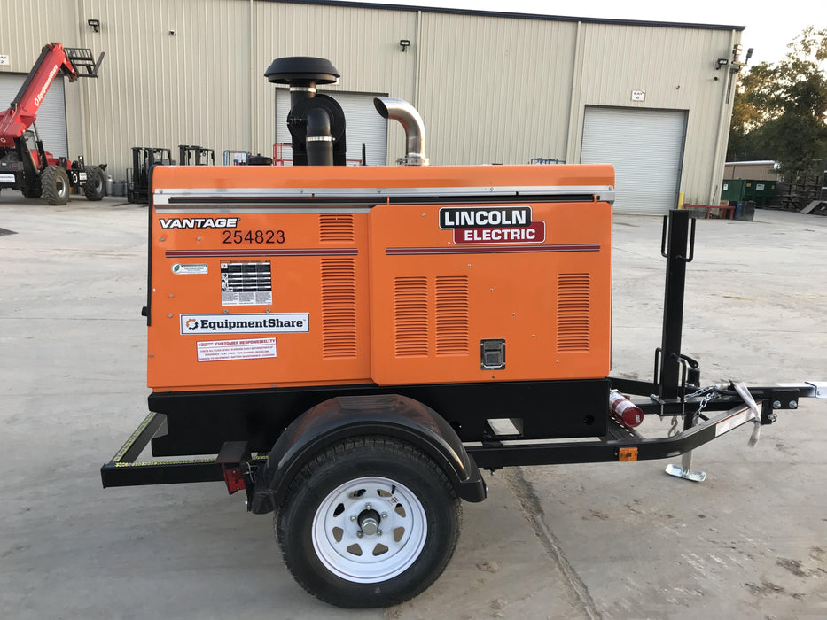 2022 Lincoln Electric Vantage 549X Crosslink Technology, Trailer Mounted, ES Decals, T3