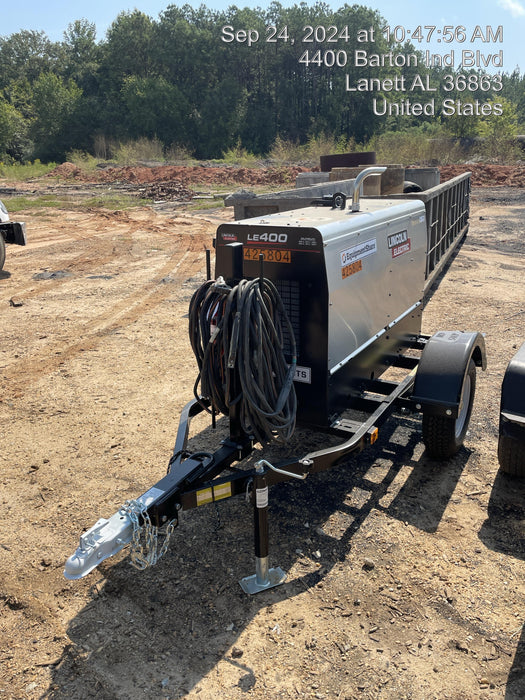 2024 Lincoln Electric LE400 Kubota V1505, Trlr, Cable Rack, Light Kit, ES Decals, T3