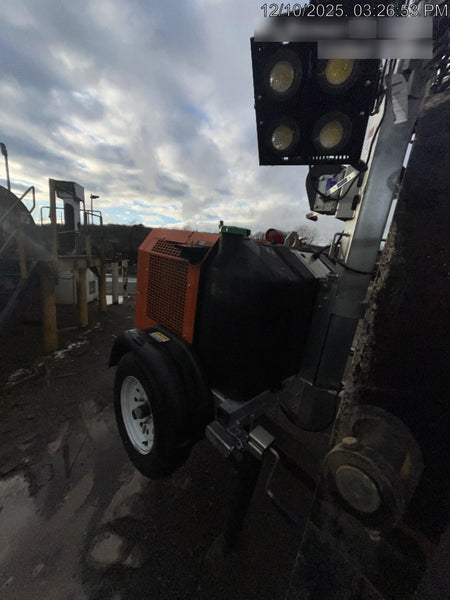 2024 Wanco WLTT-4MM4K Diesel, Deep Sea Controller, Shore Power Plug, Auto Start, (4) 350W LED Floodlights, 4kW Generator, 60 Gal Fuel Tank, 2" Ball, T3