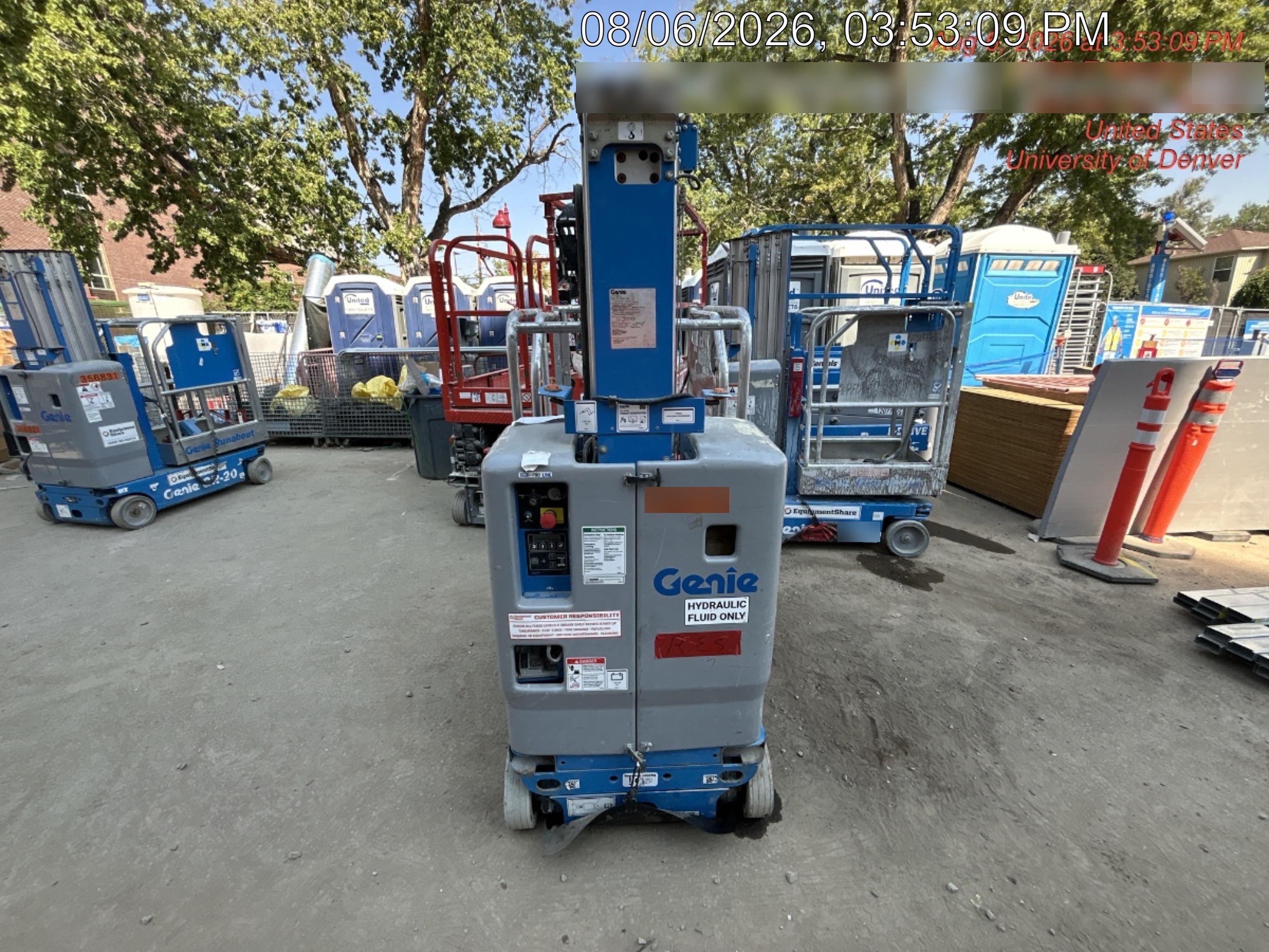 2019 GENIE GR-20