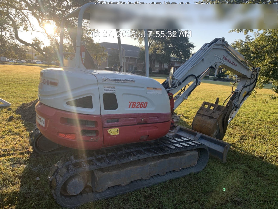 2019 TAKEUCHI TB260
