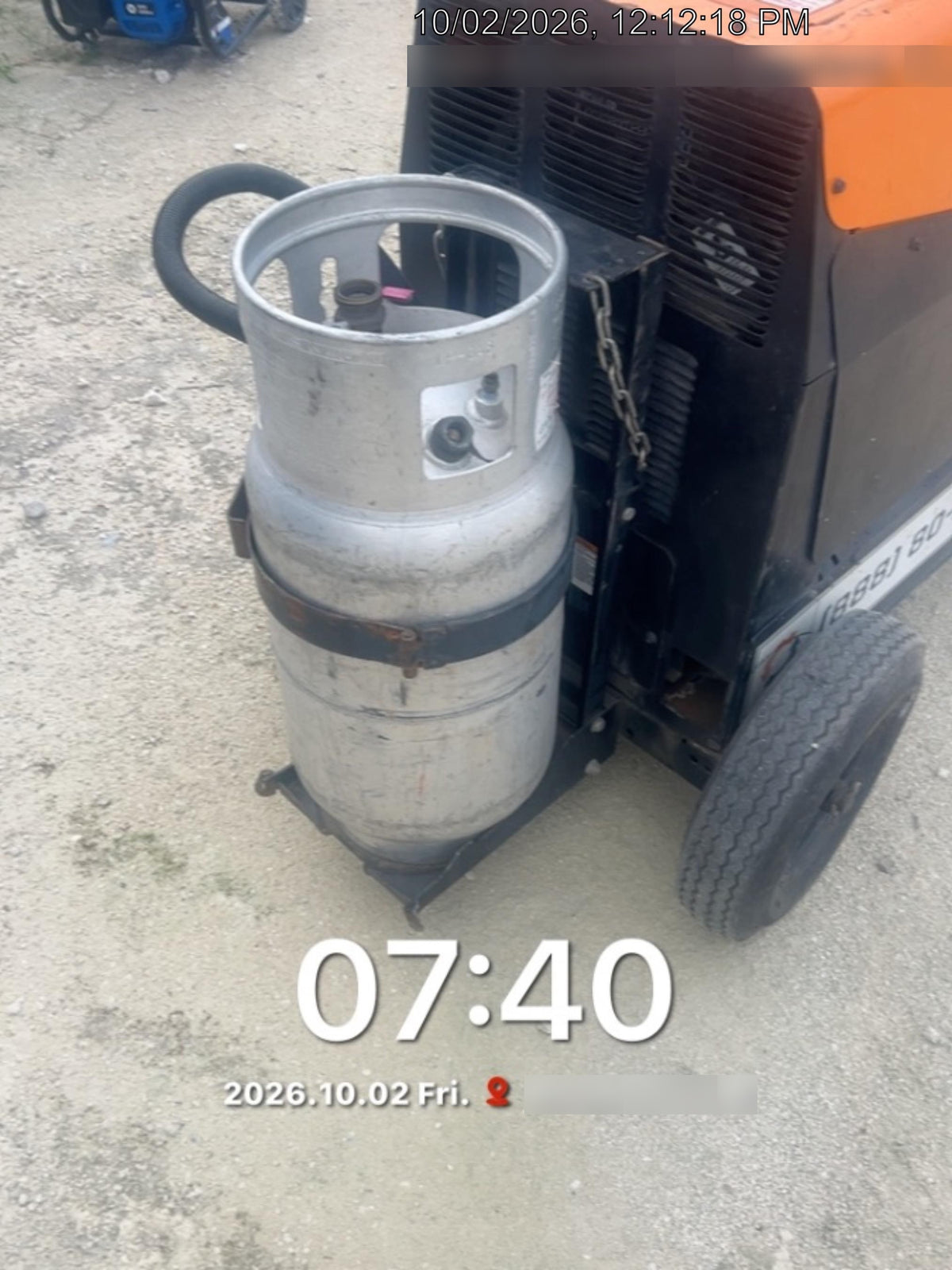 2021 Lincoln Electric Ranger 305 LPG LPG One-Pak (includes undercarriage, tank holder & tank strap) ORANGE