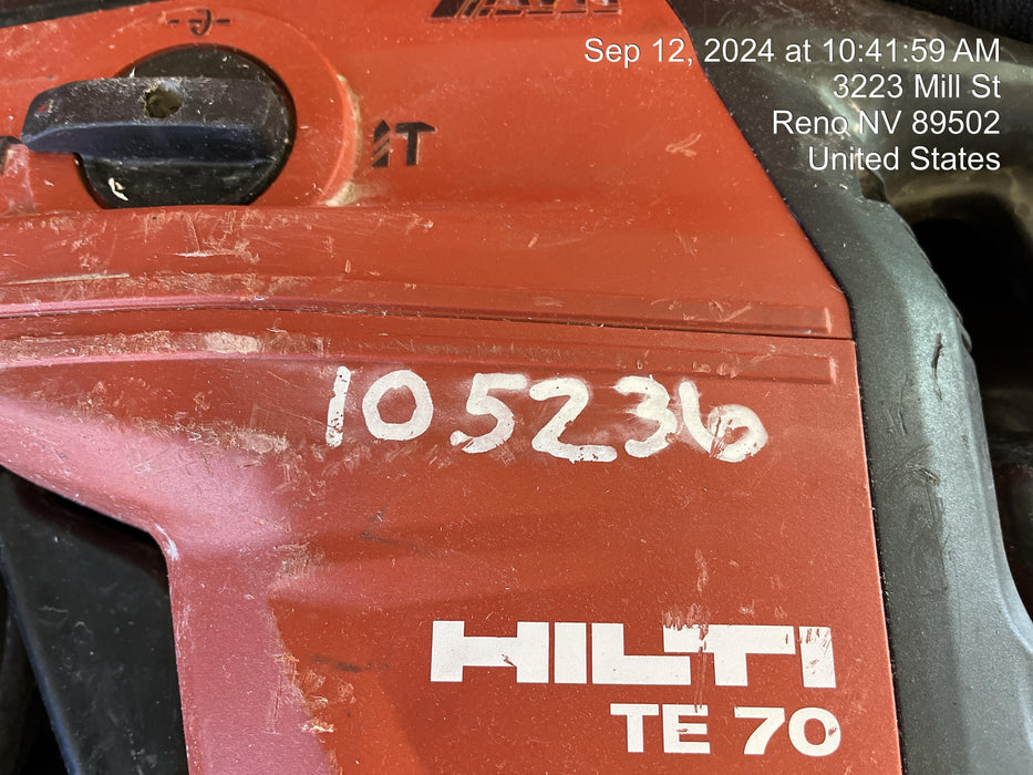 2020 HILTI TE 70-AVR