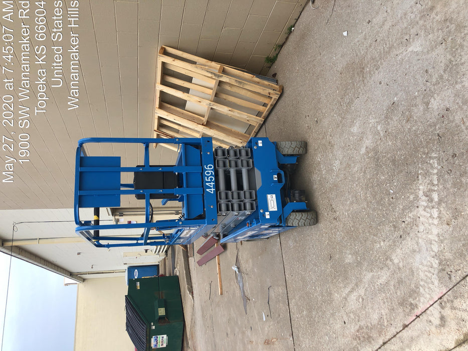 2019 Genie GS-1930 Fixed rails with chain Entry