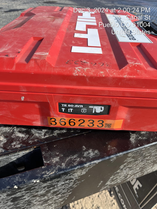 2023 HILTI TE 50-AVR
