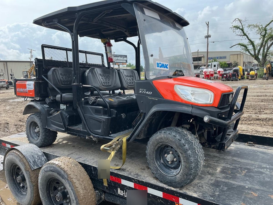 2021 Kubota RTV-X1140W-H Plastic Canopy, Windshield Acrylic Clear, LED Strobe Light, Wire Harness Kit, Back up Alarm