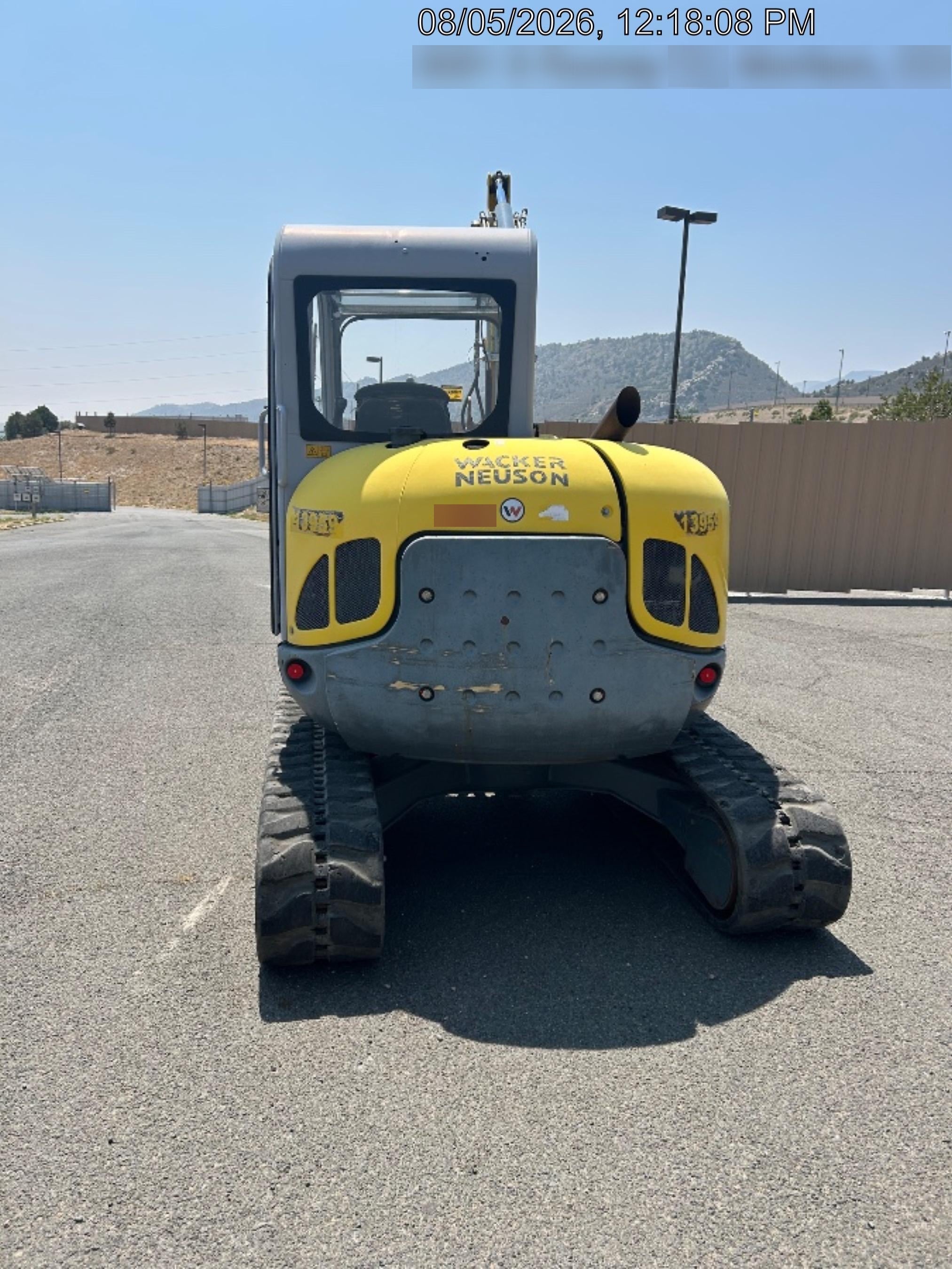 Wacker Neuson EZ38 EZ38 8K Track Excavator, TRK, LGD, CANOPY,  Bucket
