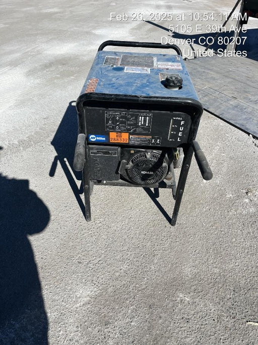 2023 Miller Electric Blue Star 185 Engine Driven Welder, Electric Start, 13 hp, Gas, 6,500 W Peak 907664