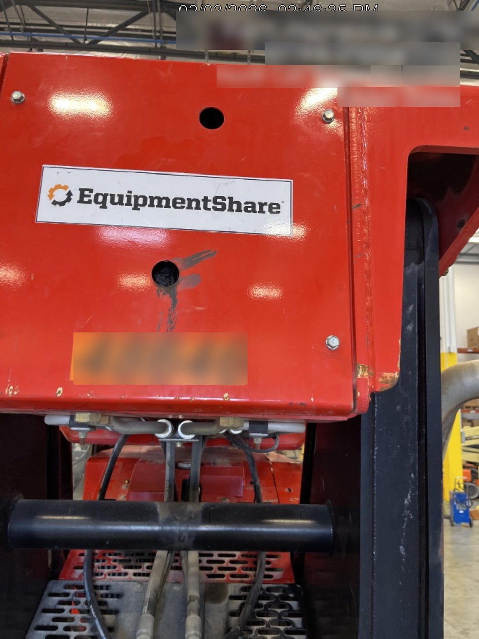 2020 Manitou MTA8044 74hp T4F, Cab/Heat/Air, Cab and Boom LED work lights, Auxiliary Hydraulics, Solid Tires, Amber strobe, Lift Hook w/66" Carriage, 60" Forks