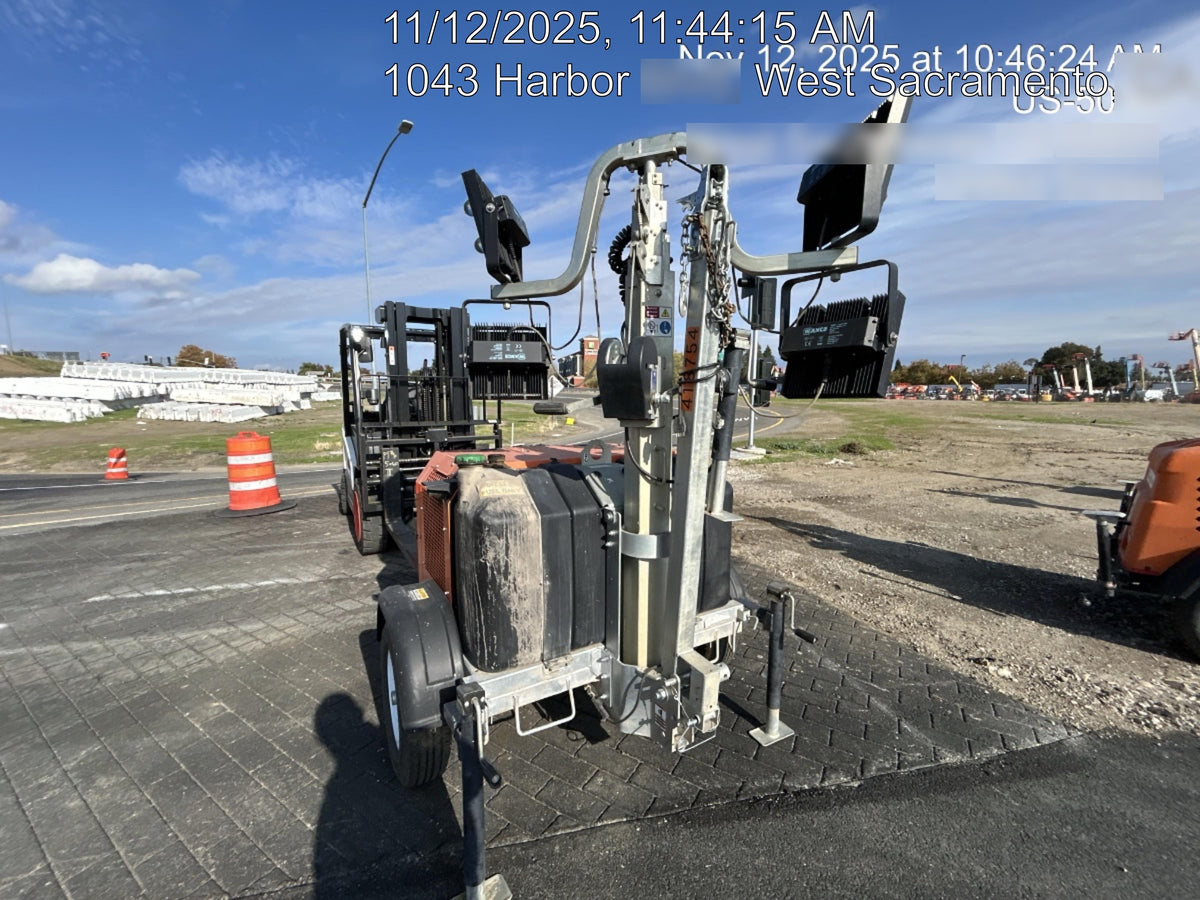 2024 Wanco WLTT-4MM4K Diesel, Deep Sea Controller, Shore Power Plug, Auto Start, (4) 350W LED Floodlights, 4kW Generator, 60 Gal Fuel Tank, 2" Ball, T3