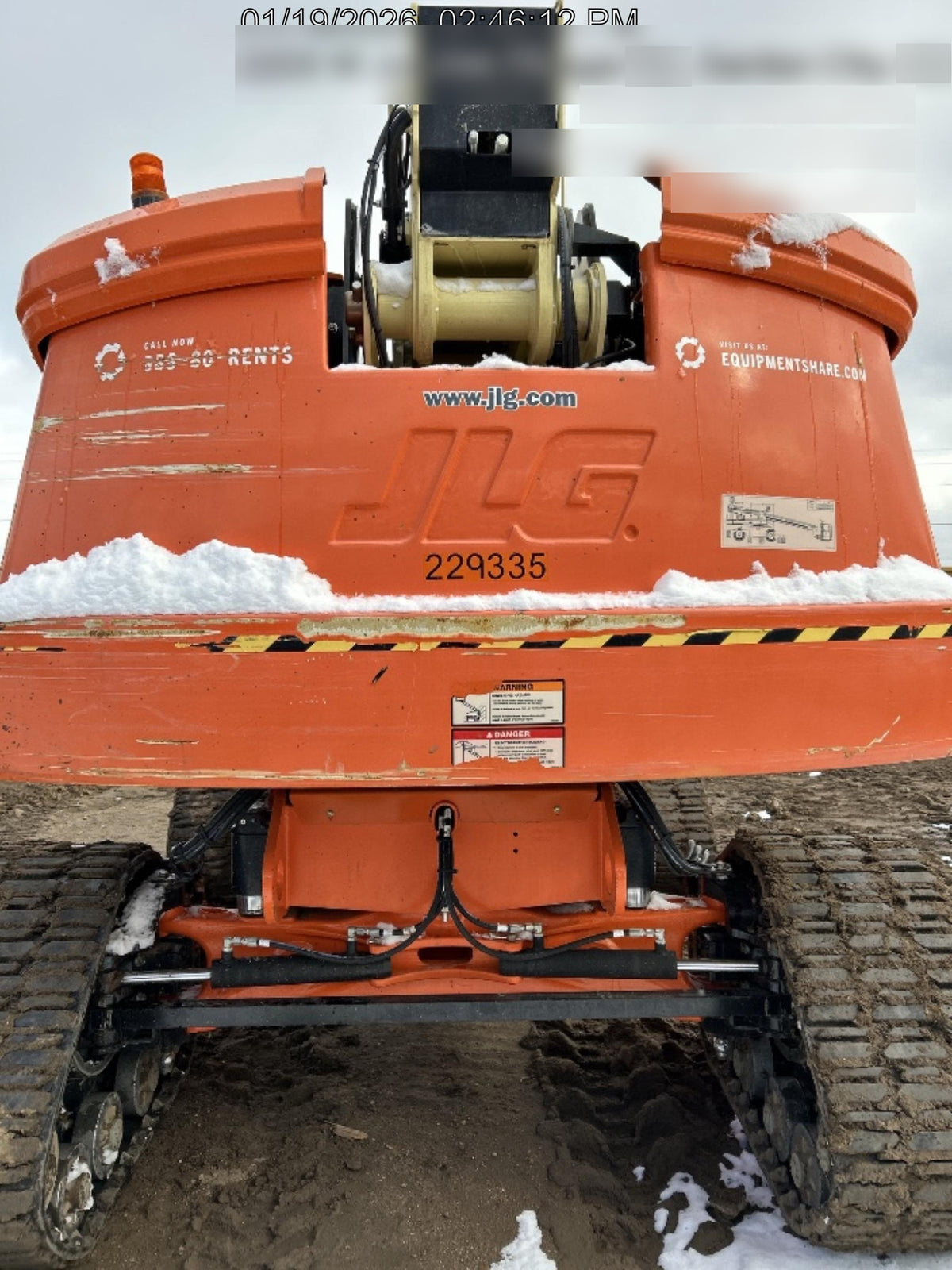2022 JLG 660SJ Quad Track