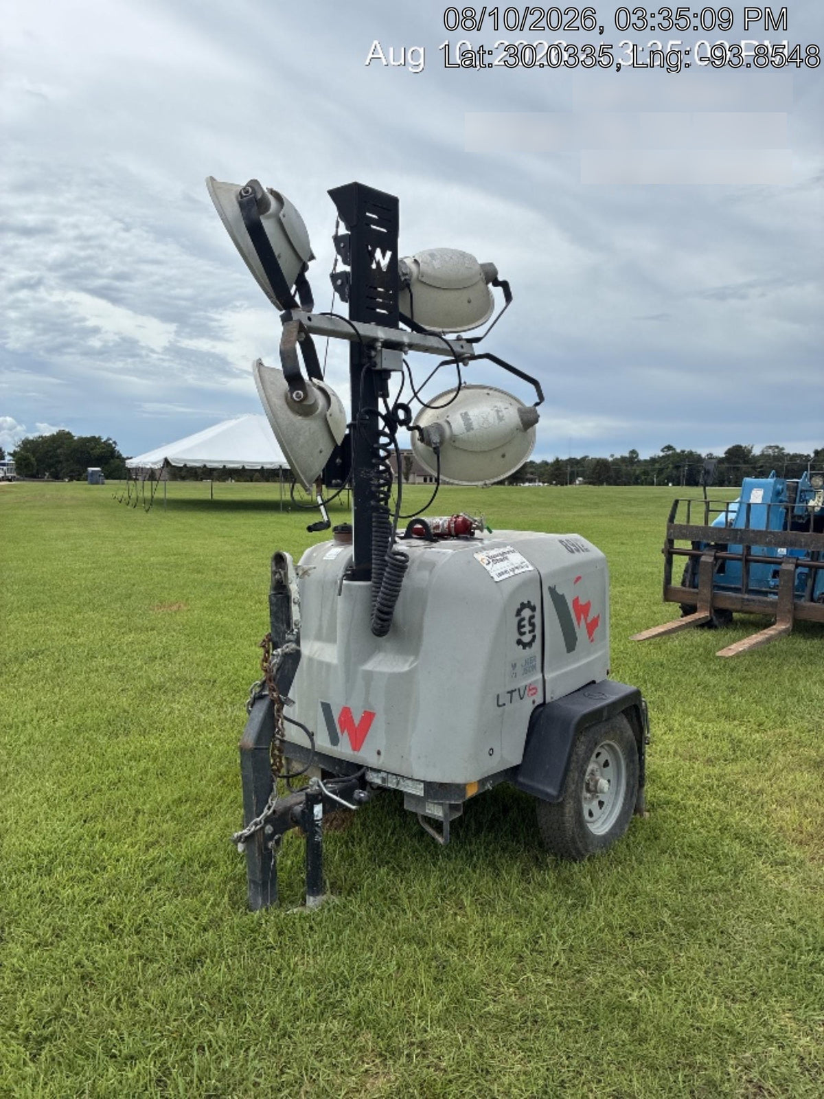 2018 Wacker Neuson LTV6L-MH Wacker Neuson LTV6L Towable Light Tower
