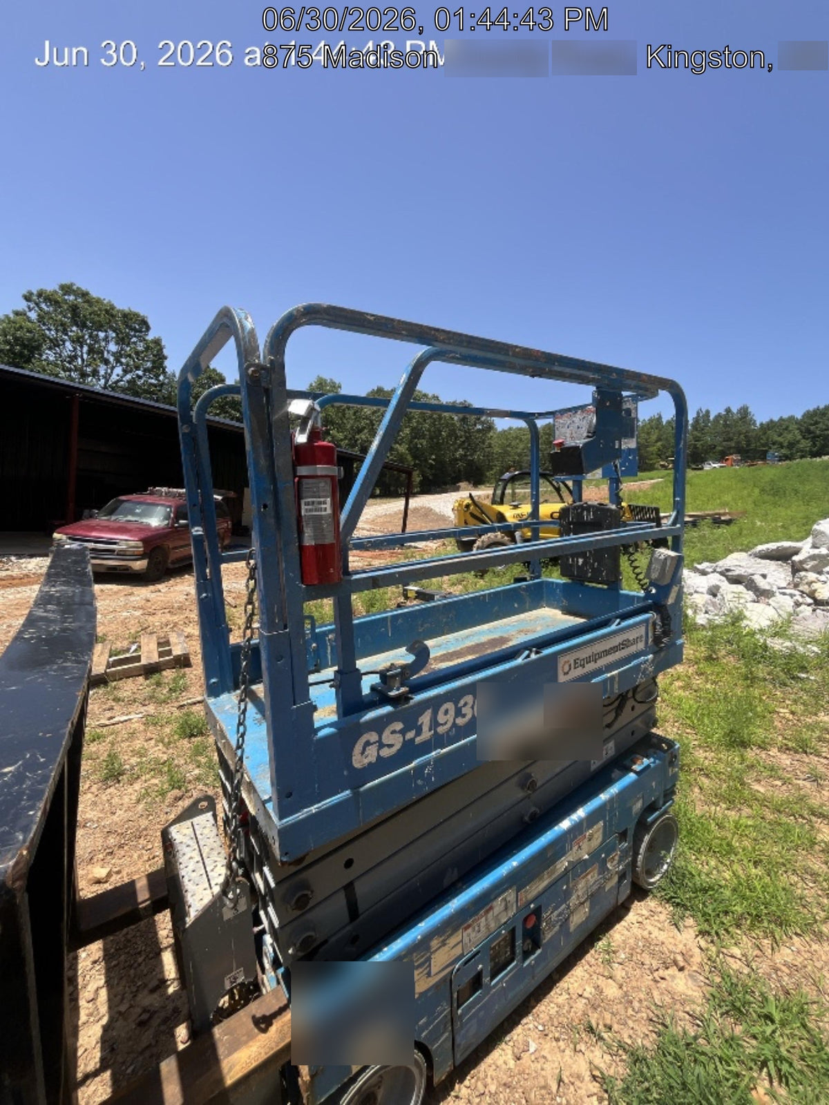 2019 Genie GS-1930 Fixed rails with chain Entry