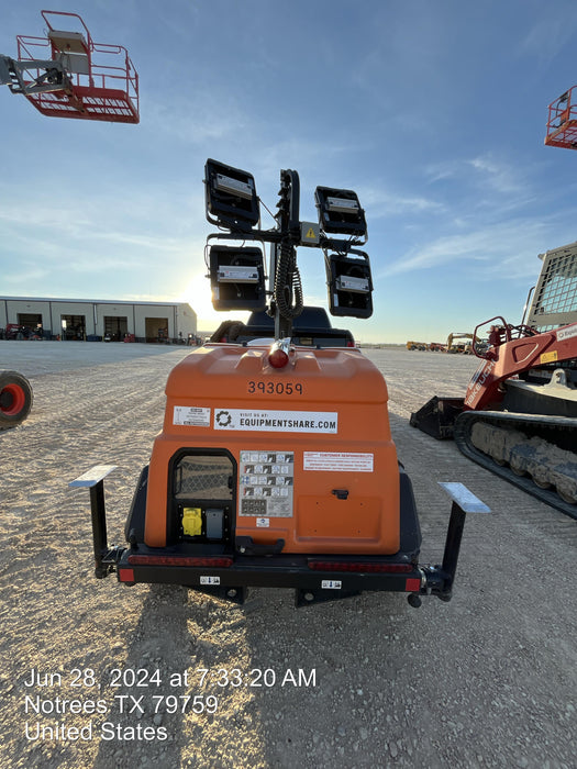 2024 Generac MLT2 Diesel, Flex Switch 120V Input, Powerzone Controller, 
(4) 320W LED Lights, 4kW Generator, 39.9 Gal Fuel Tank, 2" Ball, T3