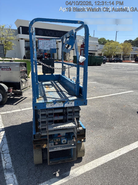 2020 Genie GS-1930 Fixed rails with chain entry gate - Pre A92.20