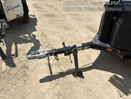 Allmand NLV3GR (4) LED Light Fixture 350W, 23' Vertical Mast, 3kW Prime, Towable, Deep Sea L401, Leveling Jacks, Yanmar T4F 5.8hp