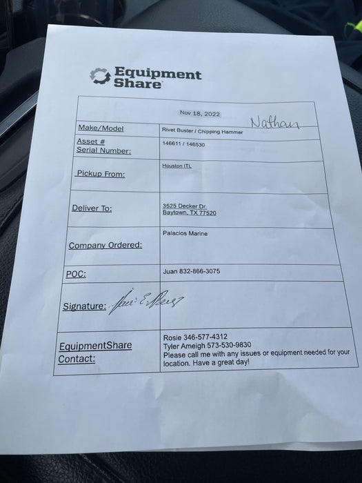 2021 MICHIGAN PNEUMATIC MP-133-ORANGE-NEP-SB